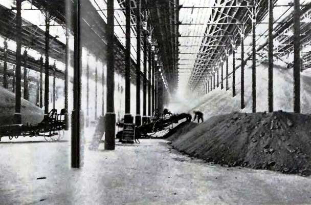 An inside view of the Chosun Nitrogen Fertilizer Company’s Hungnam plant