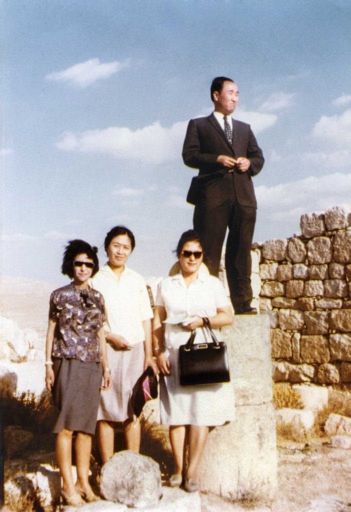 After creating the holy ground on Mount Nebo
