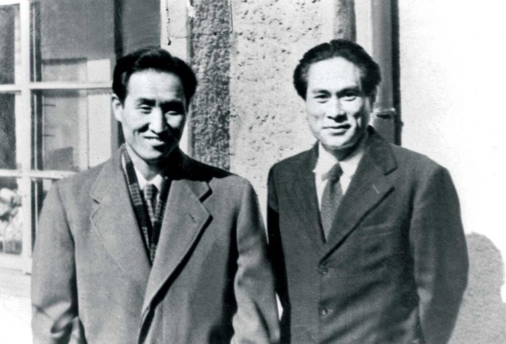 Father and then Korean church president Eu Hyo-won (1914–1970)