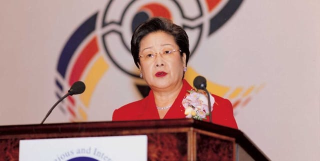 Dr. Hak Ja Han Moon
