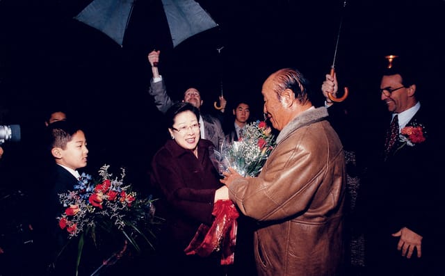 Dr. Sun Myung Moon and Dr. Hak Ja Han Moon