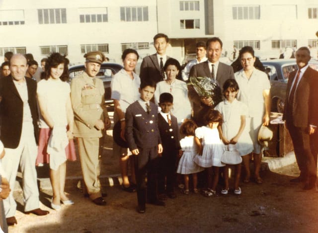 August 31, 1965: Father arrives in Jordan.